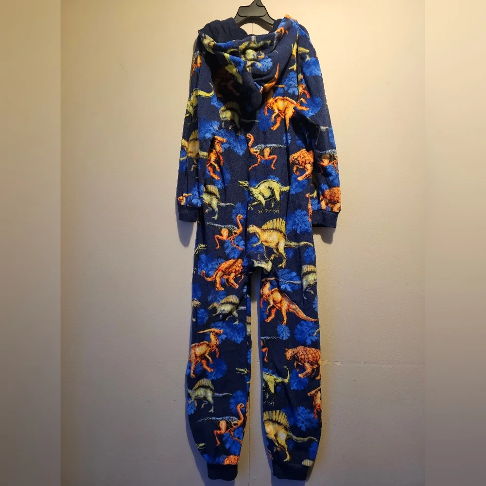 Place Kids Dinosaur Pajama Set - Blue and Orange